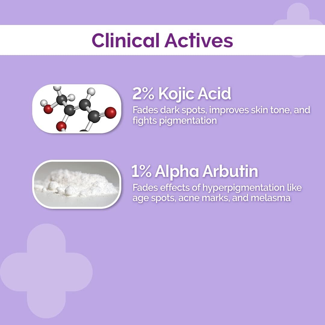 The Derma Co 2% Kojic Acid Face Serum With 1% Alpha Arbutin & Niacinamide 10ML