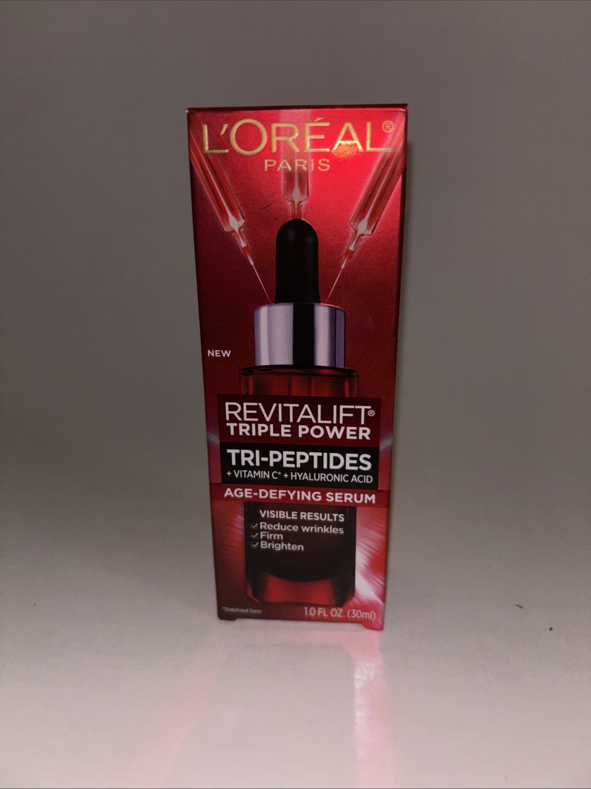 L’oreal~Revitalift Triple Power Age-Defying Serum ~ 1 oz ~ Tri-Peptides