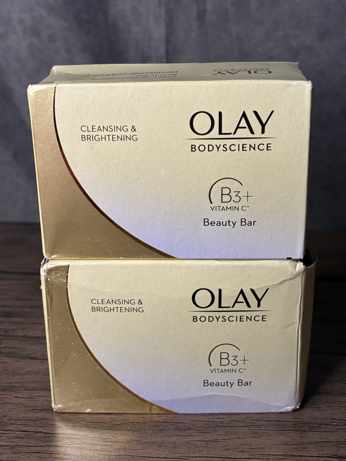Olay Bodyscience B3 + Vitamin C Cleansing & Brightening Beauty Bar 85g 2 Bars