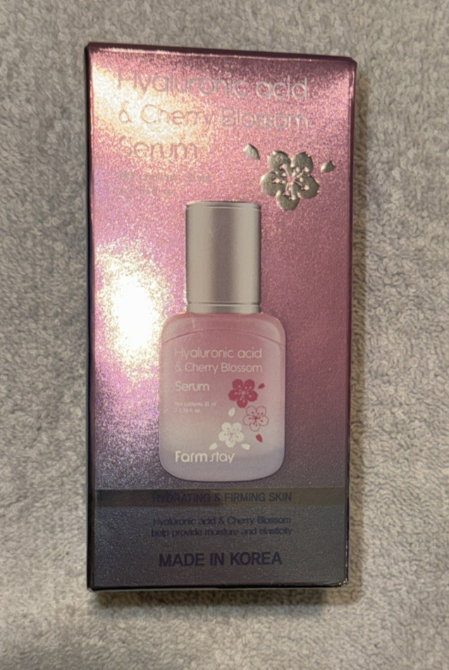 Farm Stay Hyaluronic Acid & Cherry Blossom Serum 1.18fl oz Korea