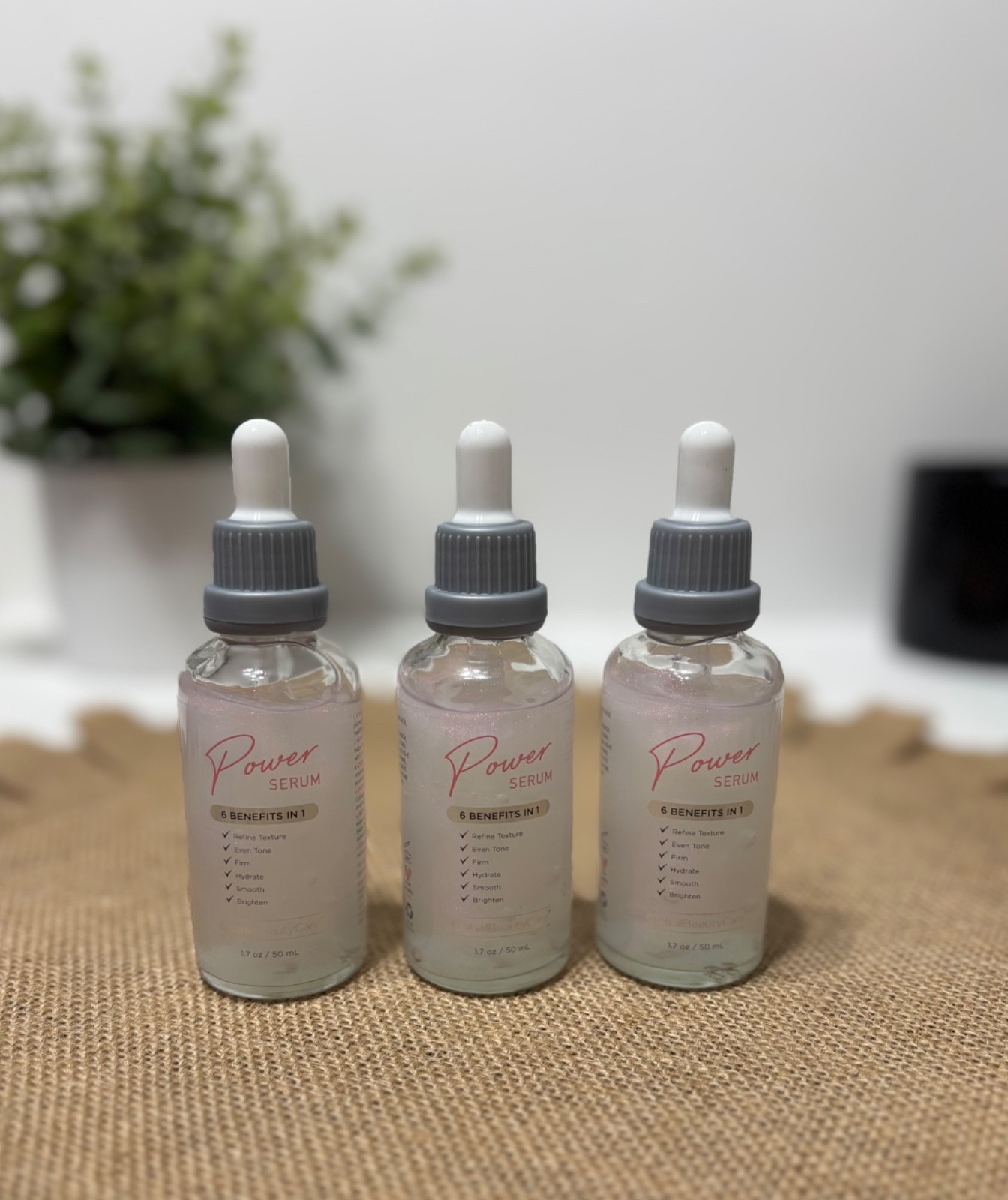 Global Beauty Care POWER SERUM 6 Benefits in One 1.7oz (50mL) – Set of 3