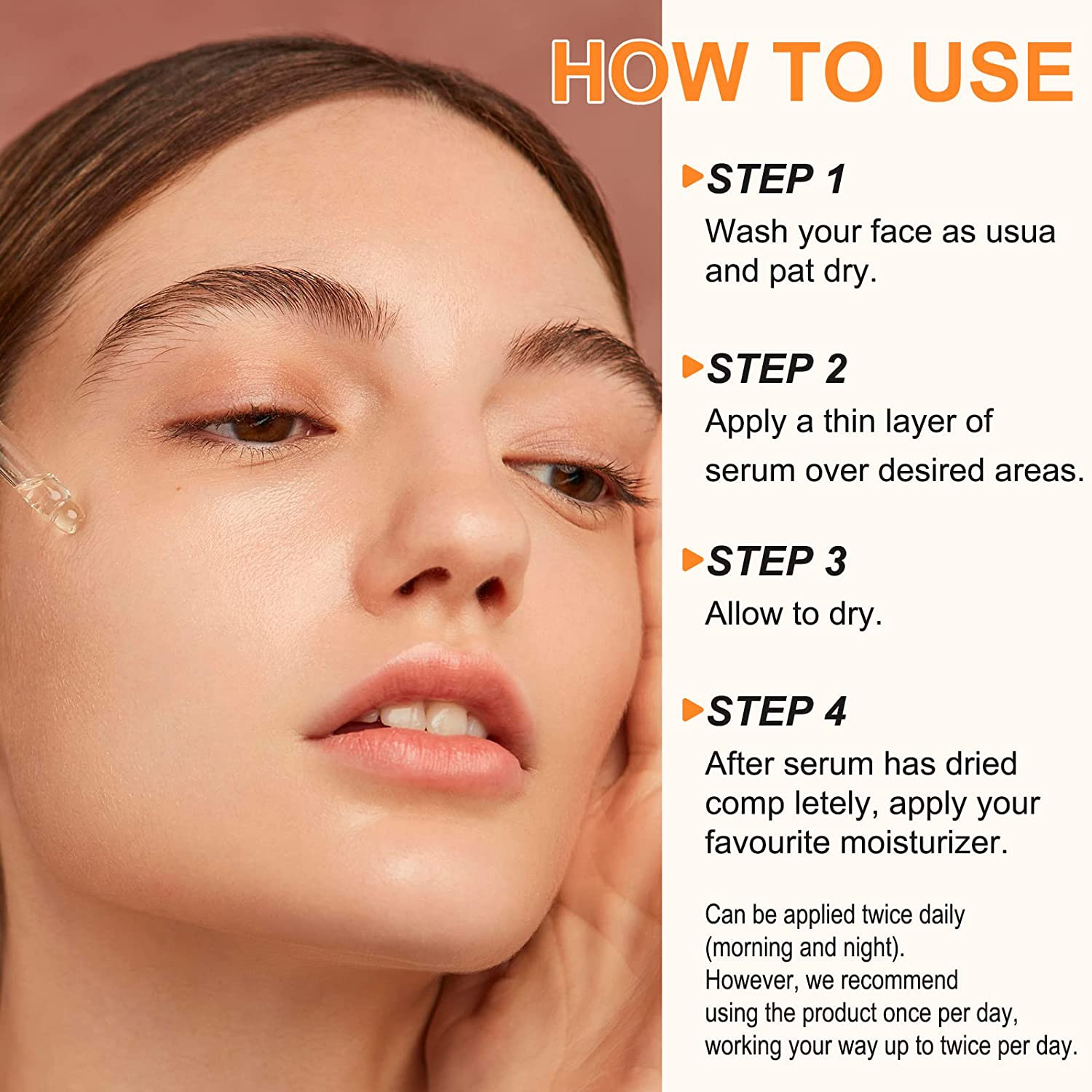 Premium 20% Vitamin C Serum for Face with Hyaluronic Acid