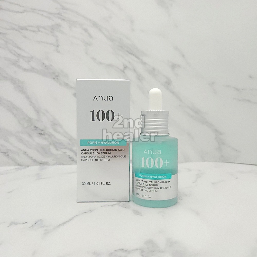 ANUA PDRN Hyaluronic Acid Capsule 100 Serum 30ml Repair Anti-Wrinkle K-Beauty