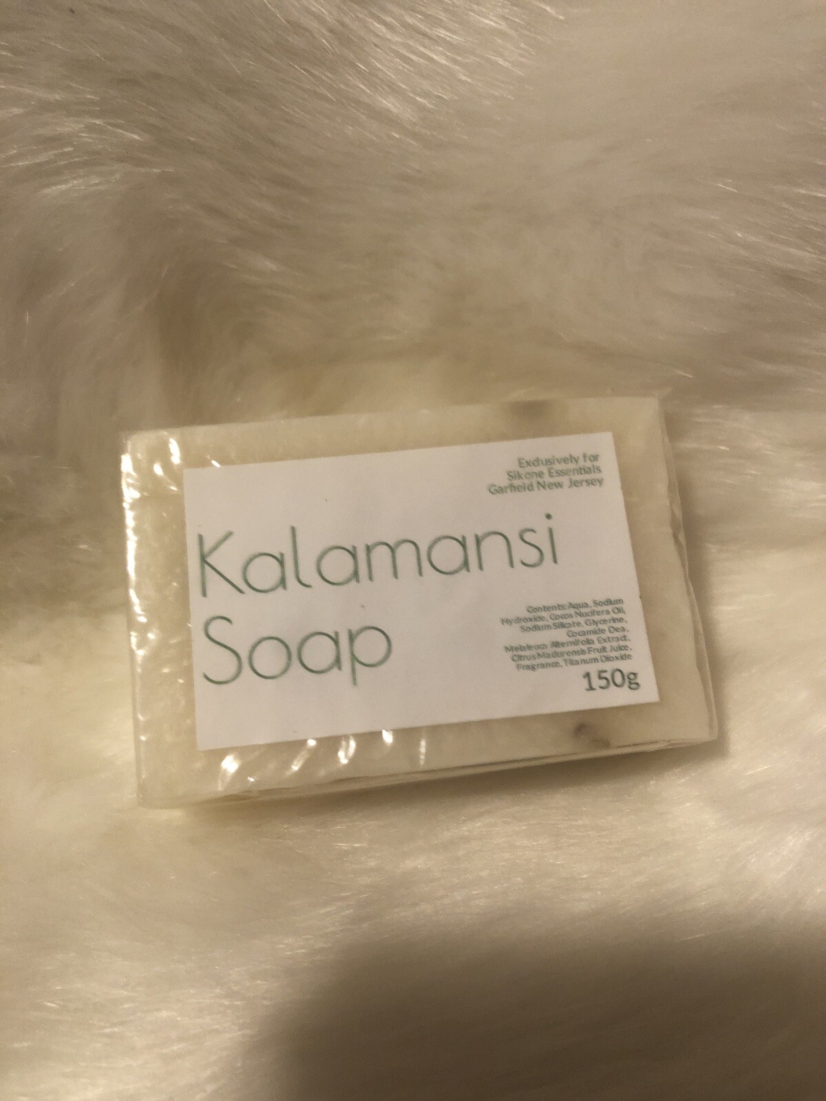 Original Kalamansi Acne and Whitening Soap. Sikone Essentials USA . 150g