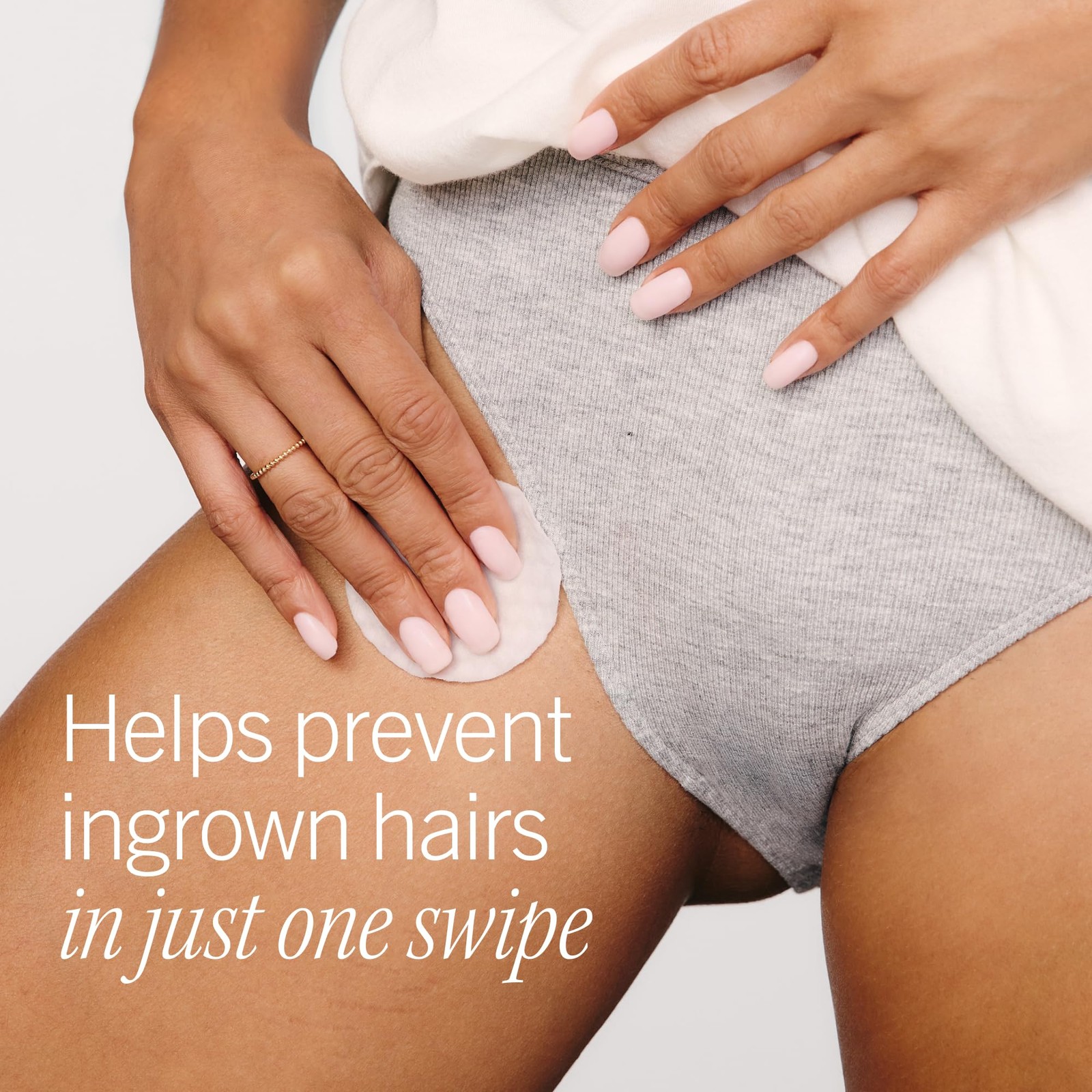 Ingrown Hair Pads Aftershave Treatment to Help Prevent Razor Bumps Exfoliate