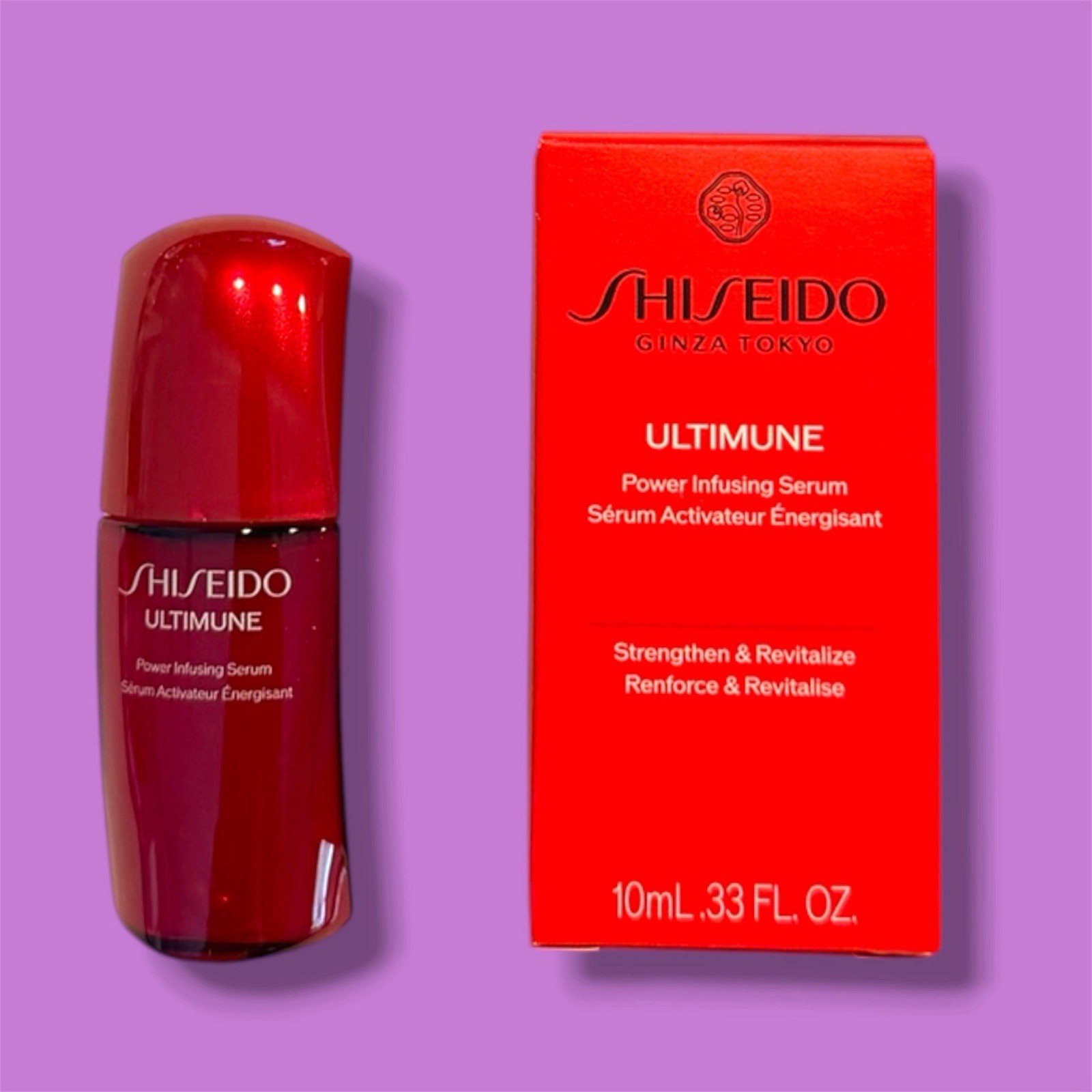 NEW Shiseido Ultimune Power Infusing Serum 10mL/.33oz Travel Size