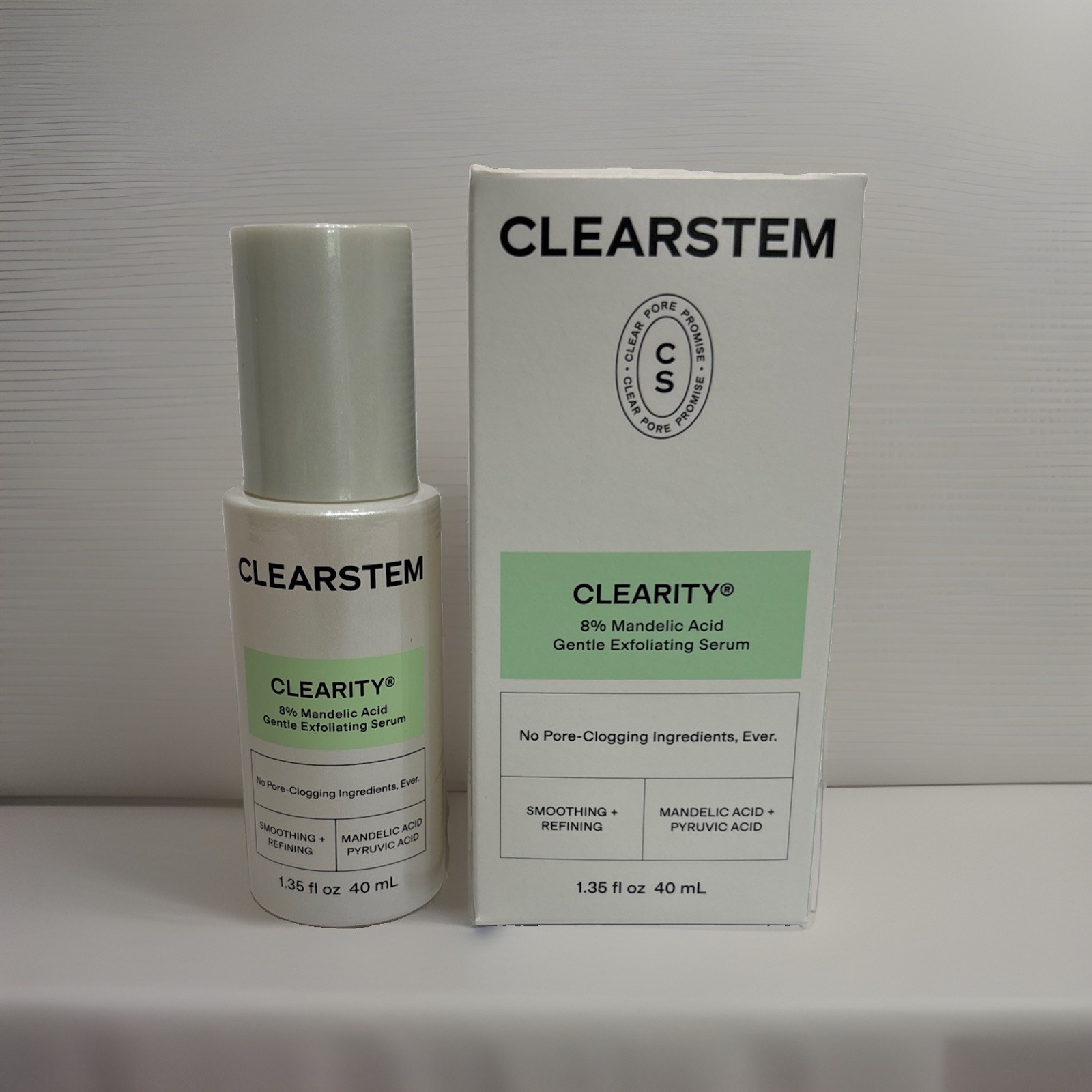 1.35 Fl Oz/40Ml ClearStem Clarity 8% Mandelic Acid Gentle Exfoliating System