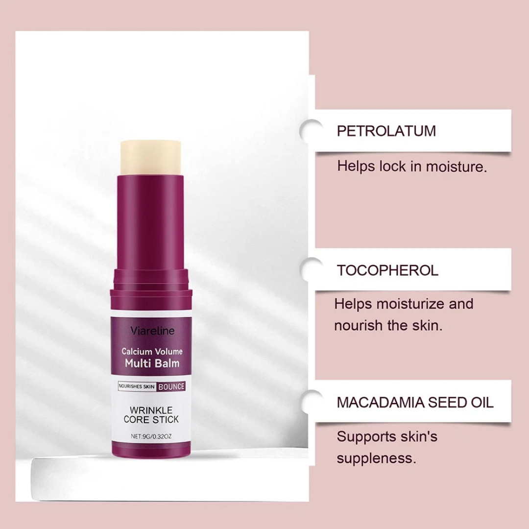 Calcium Volume Multi Balm Wrinkle Core Stick Collagen Firming Moisturizing Balm