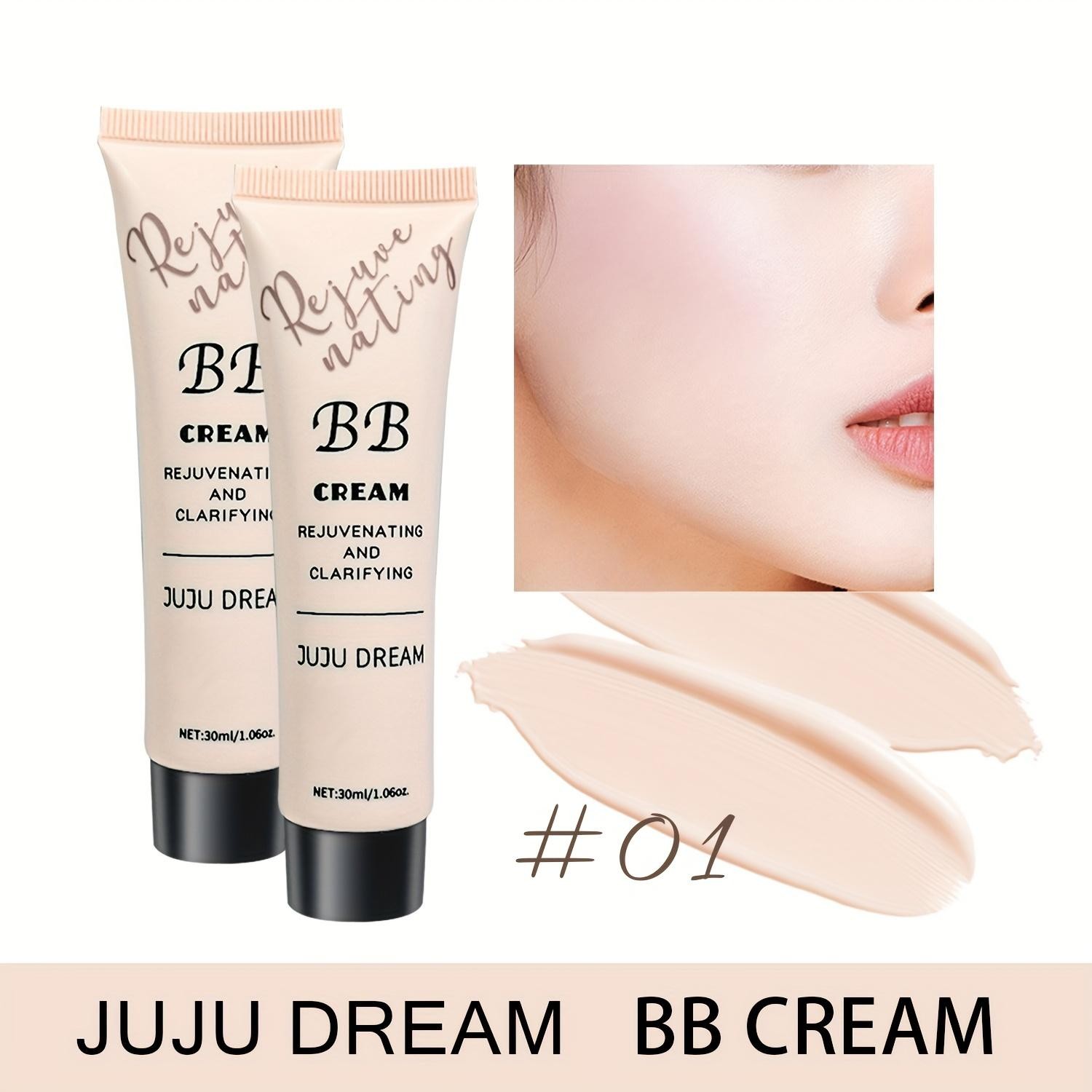 Natural BB Cream Concealer Moisturizing Korean Primer Long Lasting