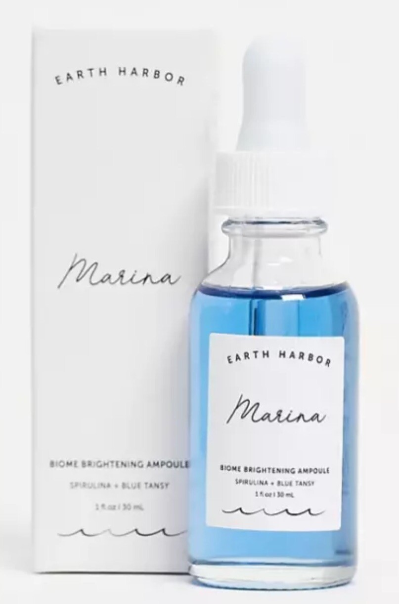 EARTH HARBOR “Marina” Biome Brightening Ampoule Serum – NIB – Fast Ship + Gift