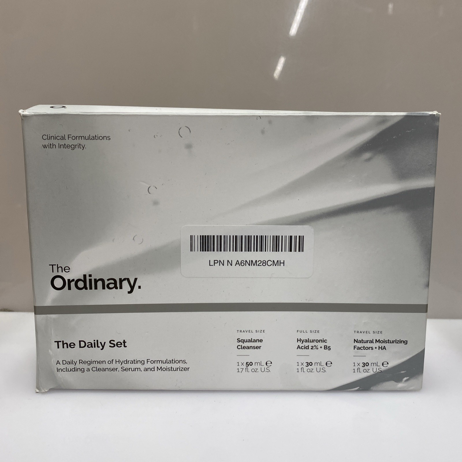 The Ordinary THE DAILY SET, 3pcs – Cleanser, Hyaluronic Acid, & Moisturizer