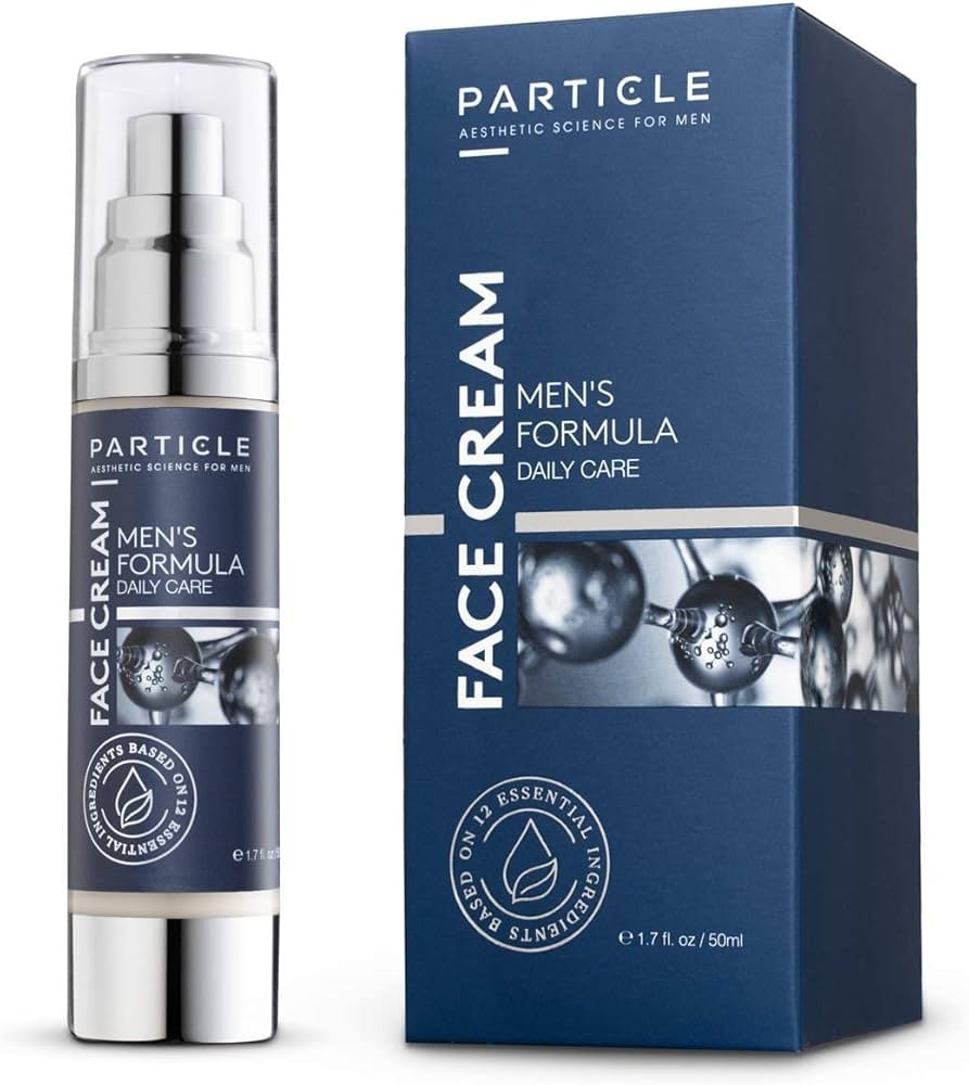 Particle Face Cream For Men 6 In 1 Anti Aging Cream Fights Eye Bags Dark Spots