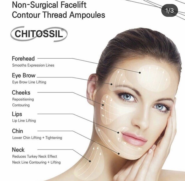 ESTHEMAX Chitossil Thread Lift Ampoule 2EA Firming Ampoule Anti-Aging NEW