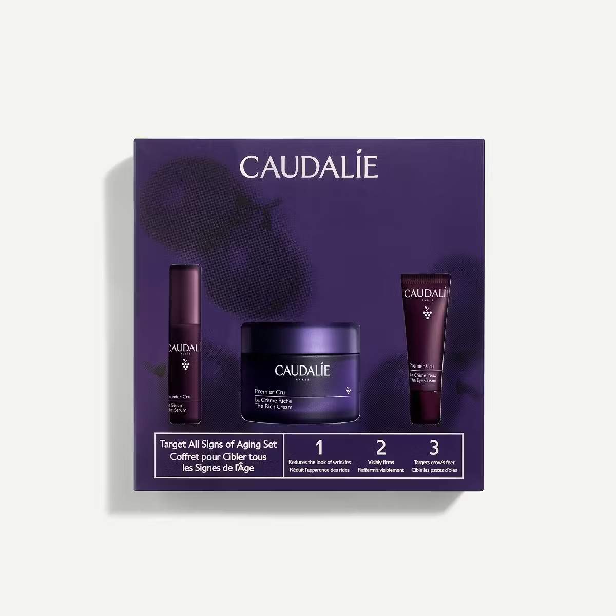 Anti Aging Skincare Set Rich Cream Dry Skin Moisturizing Beauty Gift Routine