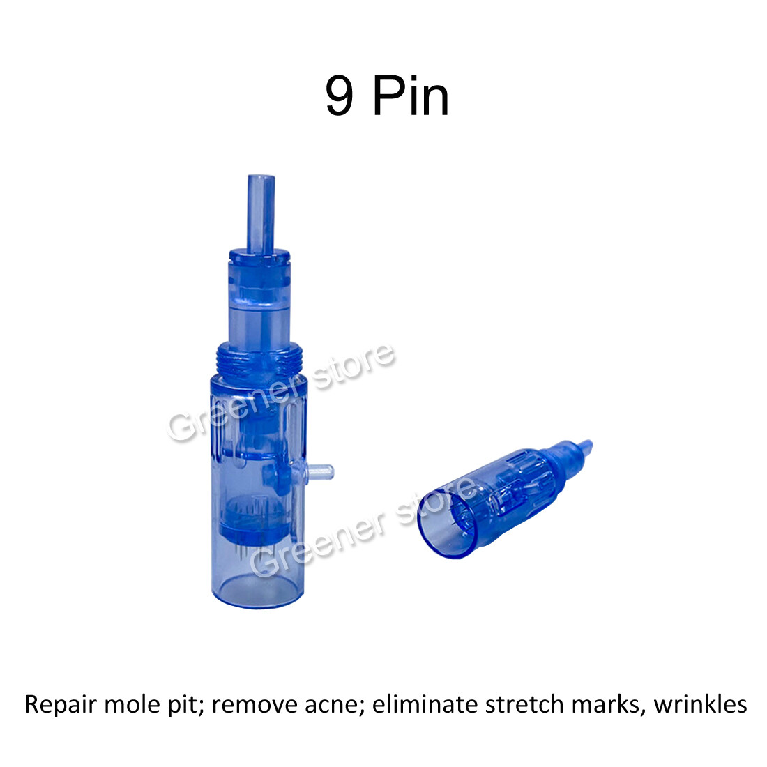 10PCS 9/12/24/36/42 Pins 3D/5D Nano Needle Cartridge Tip Skin Care for Micro Pen