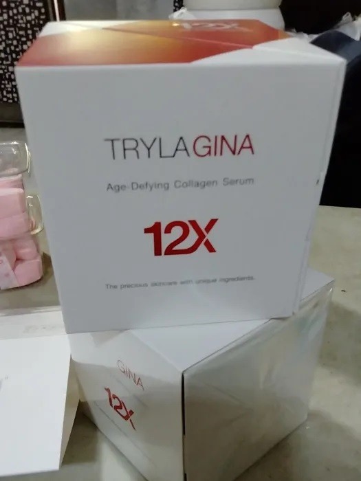 TRYLAGINA Age-Defying Collagen Serum 12X 5D Matrixcolla Anti-Aging Wrinkle 30g