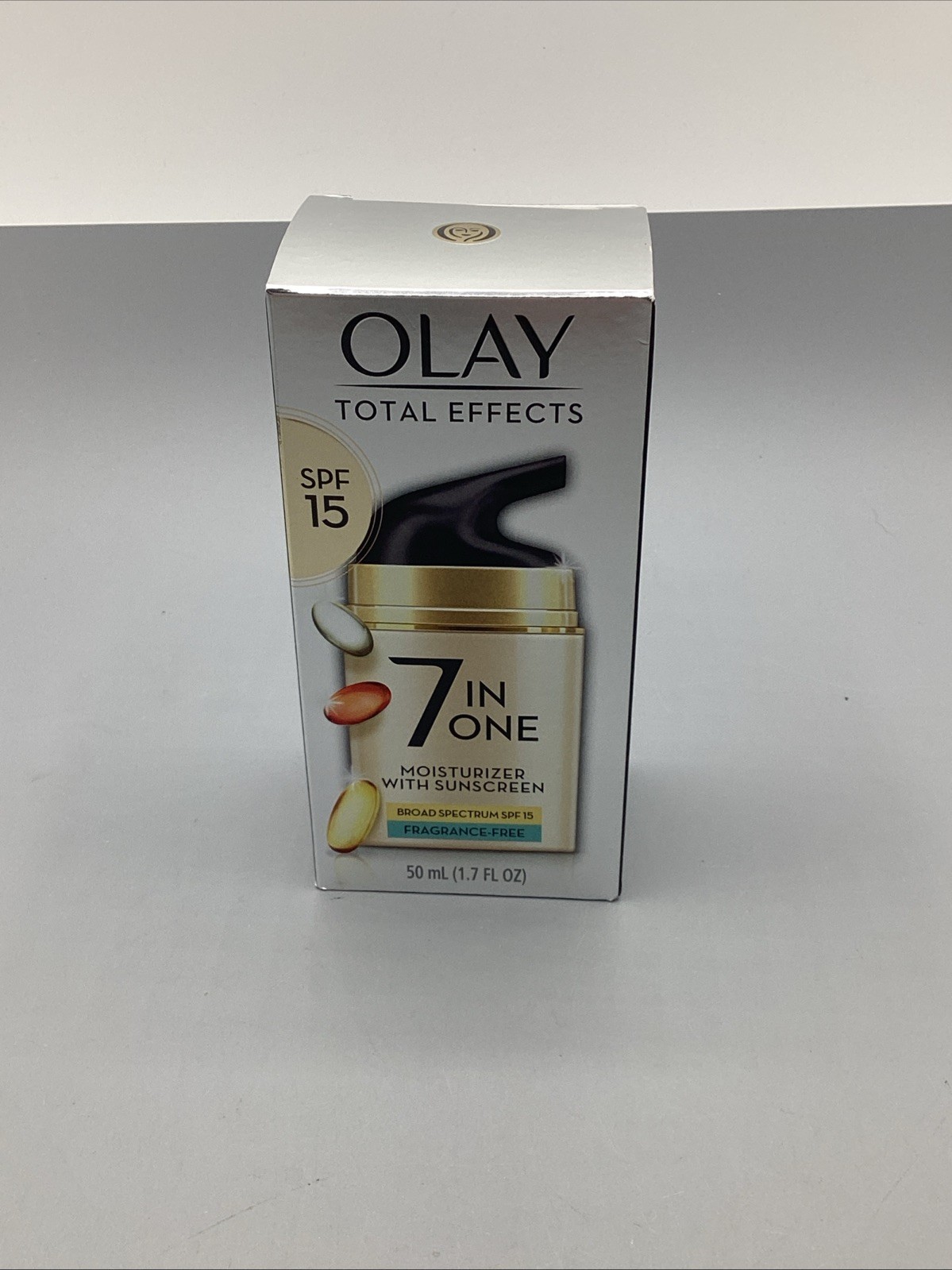 Olay Total Effects 7-in-1 Anti-Aging Face Moisturizer W/ SPF 15 1.7 oz-NEW!!!