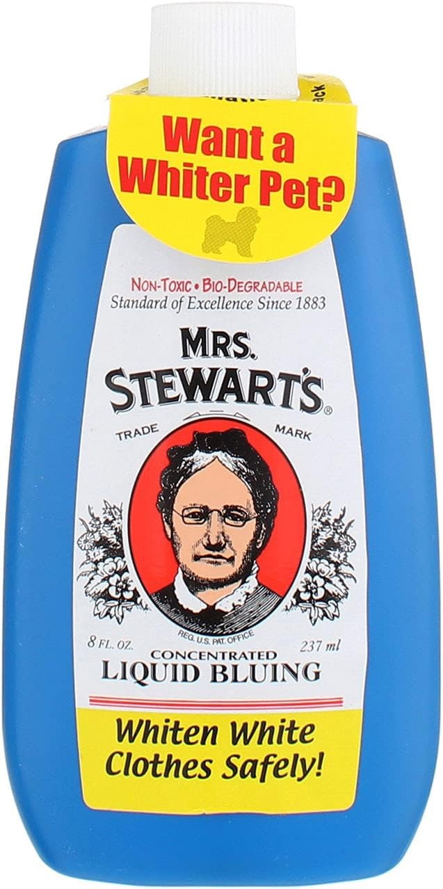 Mrs. Stewart’s Unscented Scent Laundry Whitener 8 Fl Oz (Pack of 6), No Color