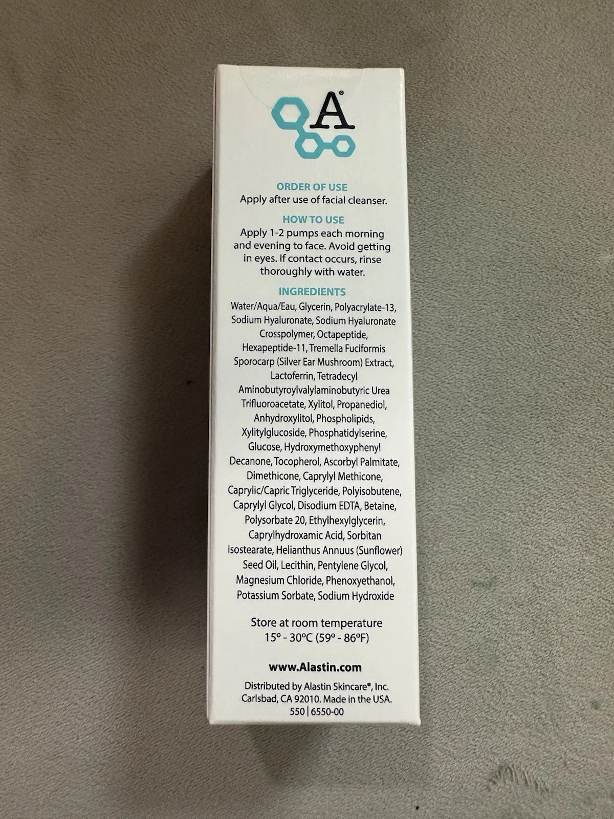 Alastin Skincare HA (Hyaluronic Acid) Immerse Serum ~ 1 Fl Oz / 29.6mL SEALED
