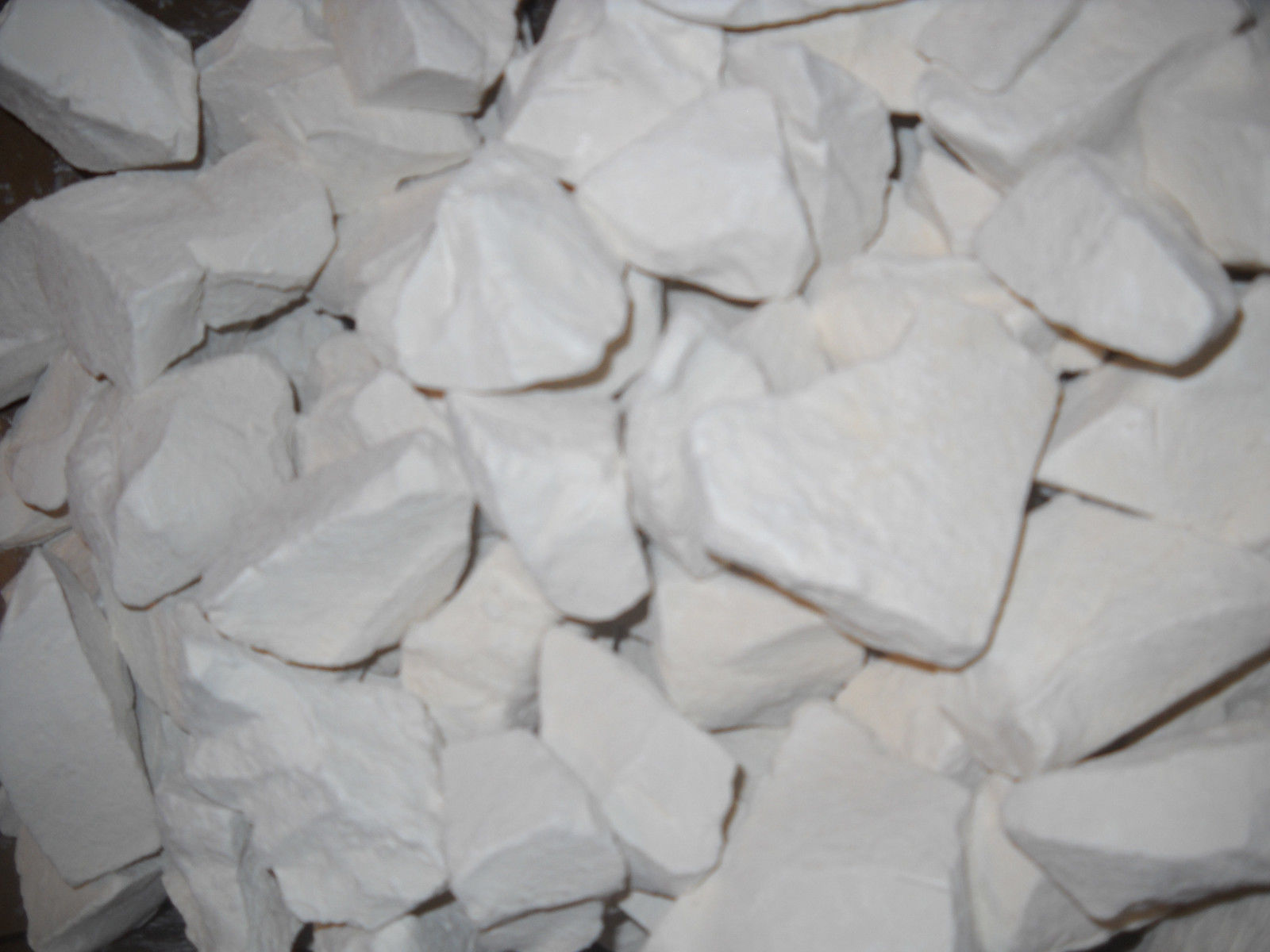 5 POUNDS Georgia white kaolin clay chunks White Dirt – FRESH