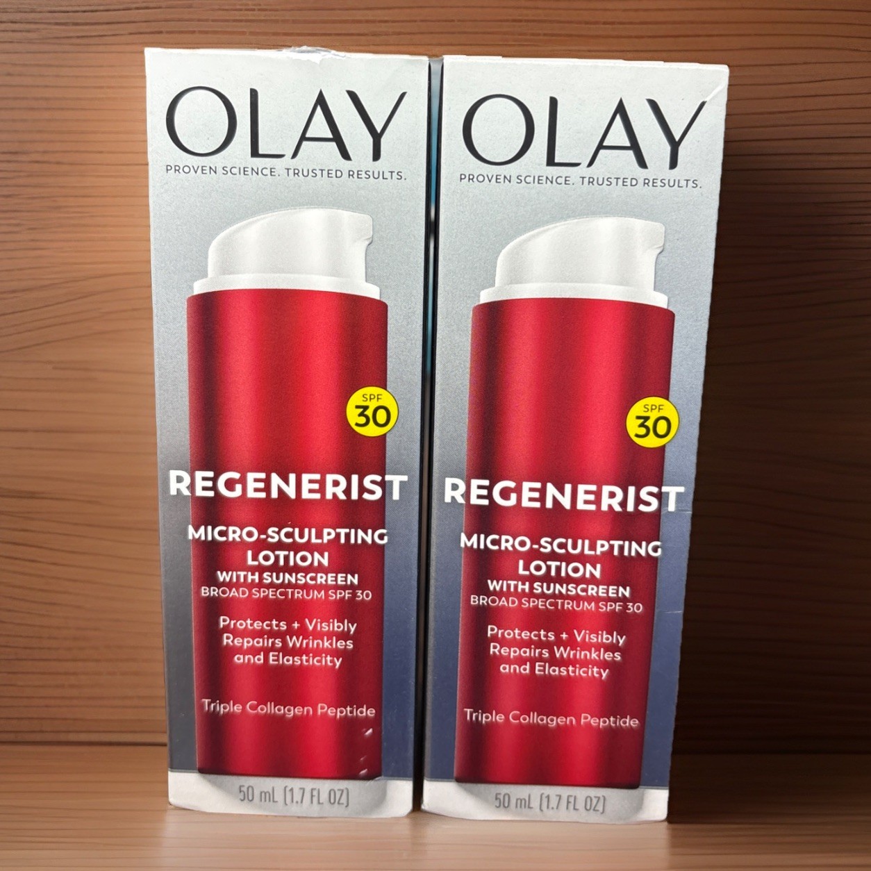 Olay Regenerist Micro Sculpting Lotion w/ Sunscreen SPF 30 1.7oz ea 2 Pack!