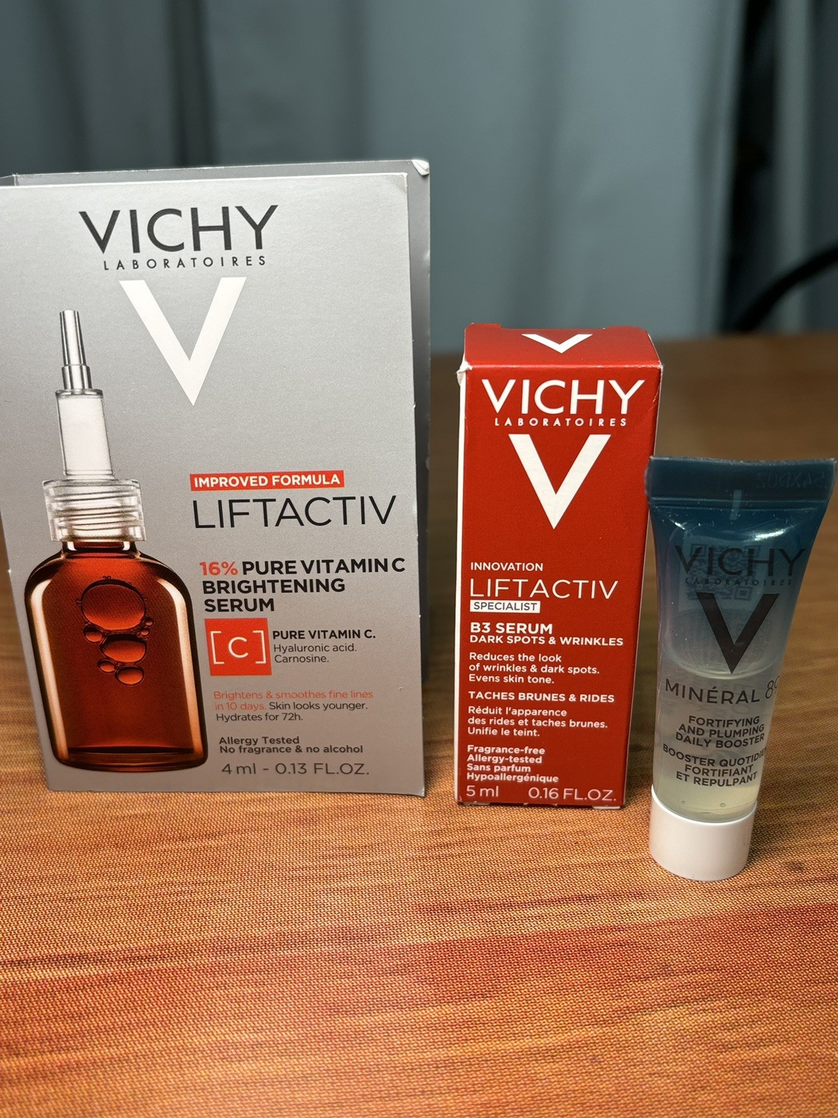 VICHY Labs Assorted Travel/Trial Size Products – NEW X3