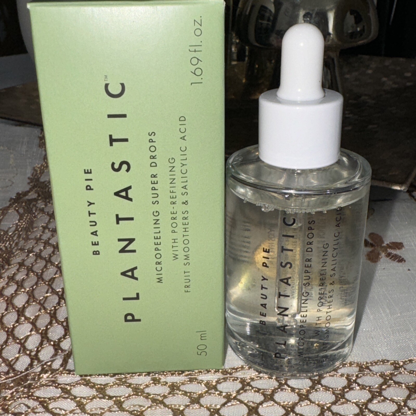 Beauty Pie Plantastic MICROPEELING SUPERDROPS 50 ml 1.69 fl oz New In Box