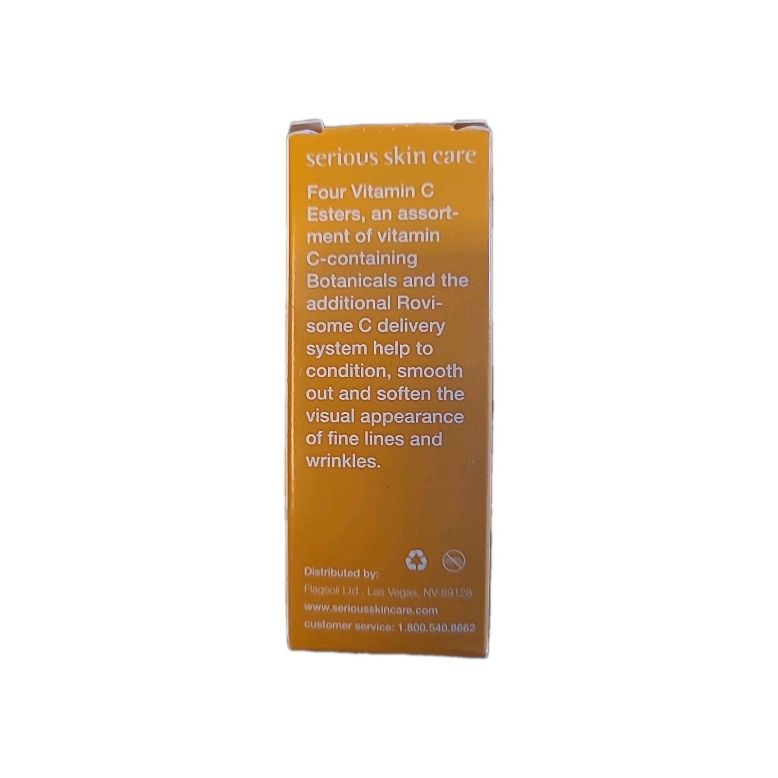 Serious Skincare Serious-C C Power 1 oz Vitamin C Ester Skin Conditioner Sealed