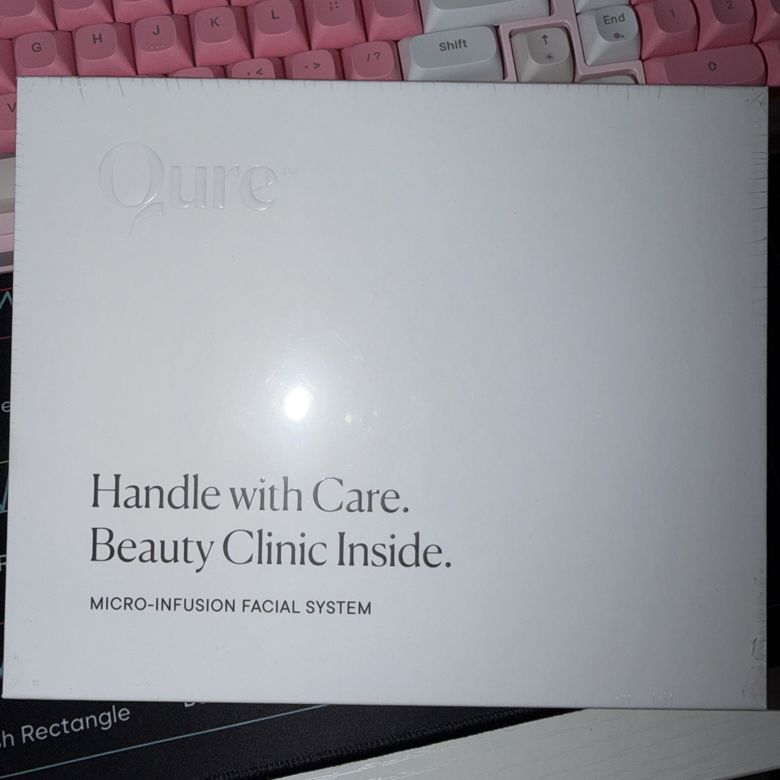 Qure Skincare Micro-Infusion Facial System 2 Month Bundle Wrinkles Dark Spot NEW