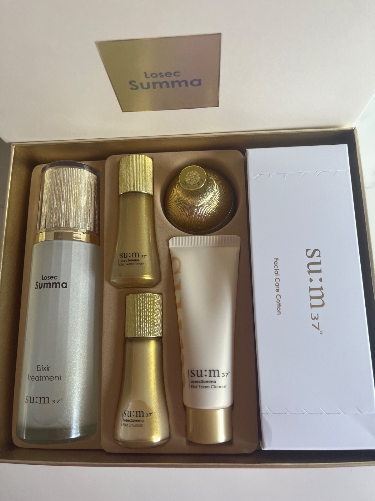 su:m37 LosecSumma Elixir Treatment Special Set 5 Items Moisturizing K-Beauty