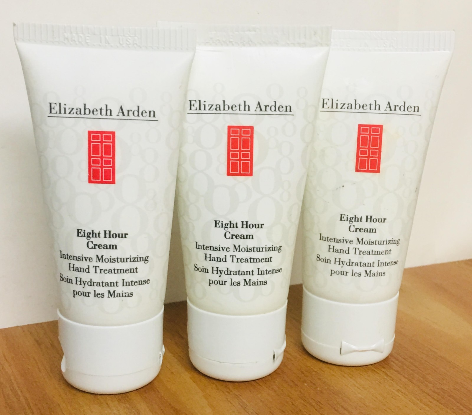 Elizabeth Arden Eight Hour Cream Intensive Moisturizing Hand Treatment 1 oz. X 3