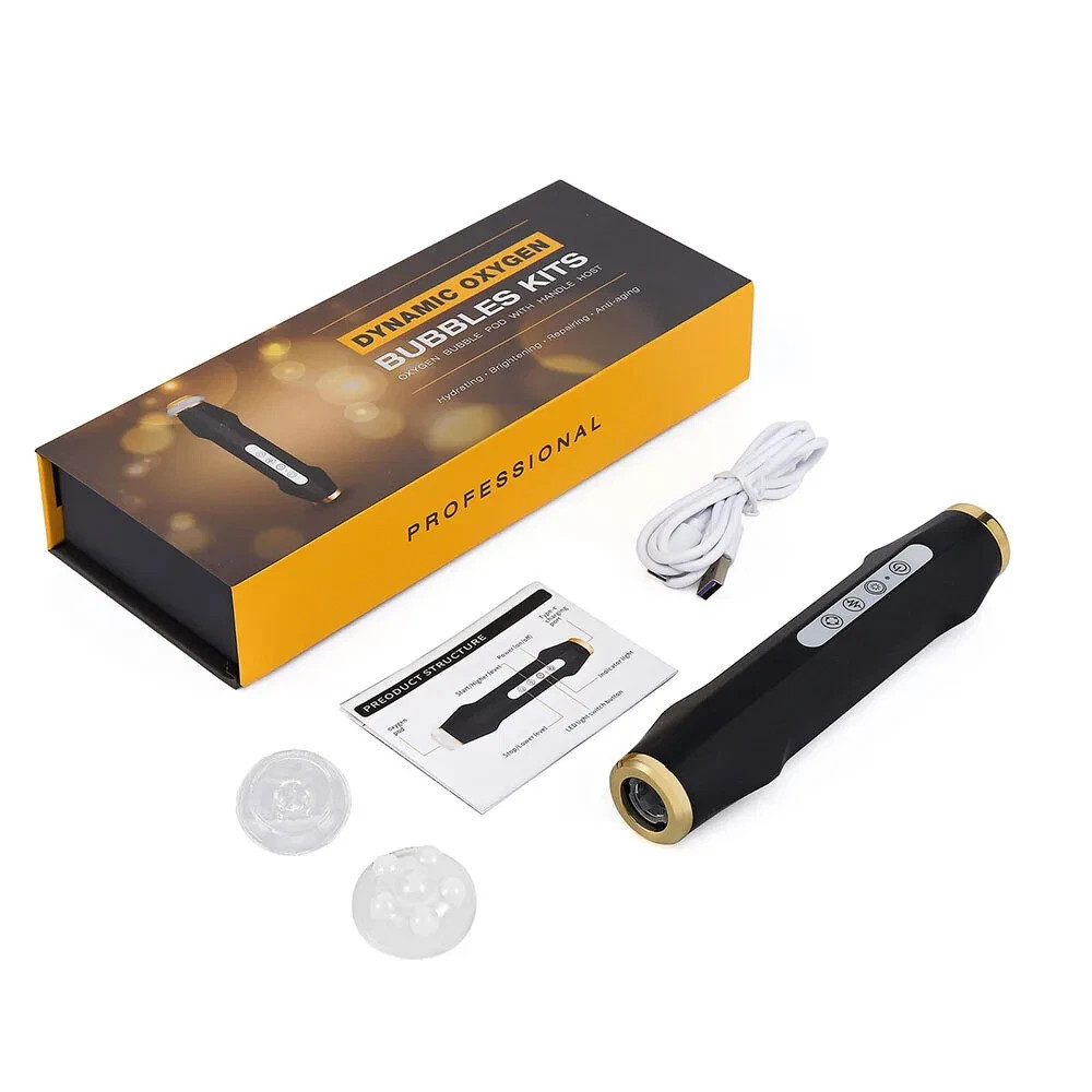 1Pcs Handheld Facial CO2 Bubble Pen Anti Aging Wrinkle Removal Device Skin Care