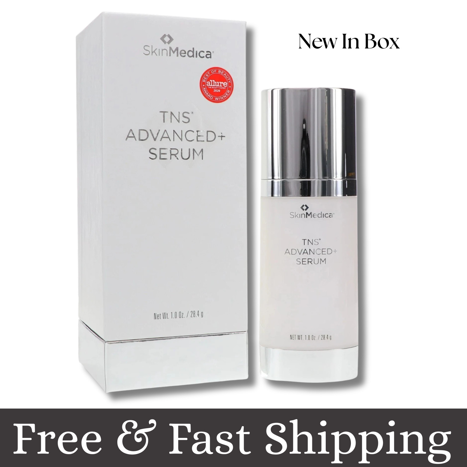 New Factory Sealed TNS Advanced + Serum For All Skin Types 1 oz/28.4g EXP 10/27