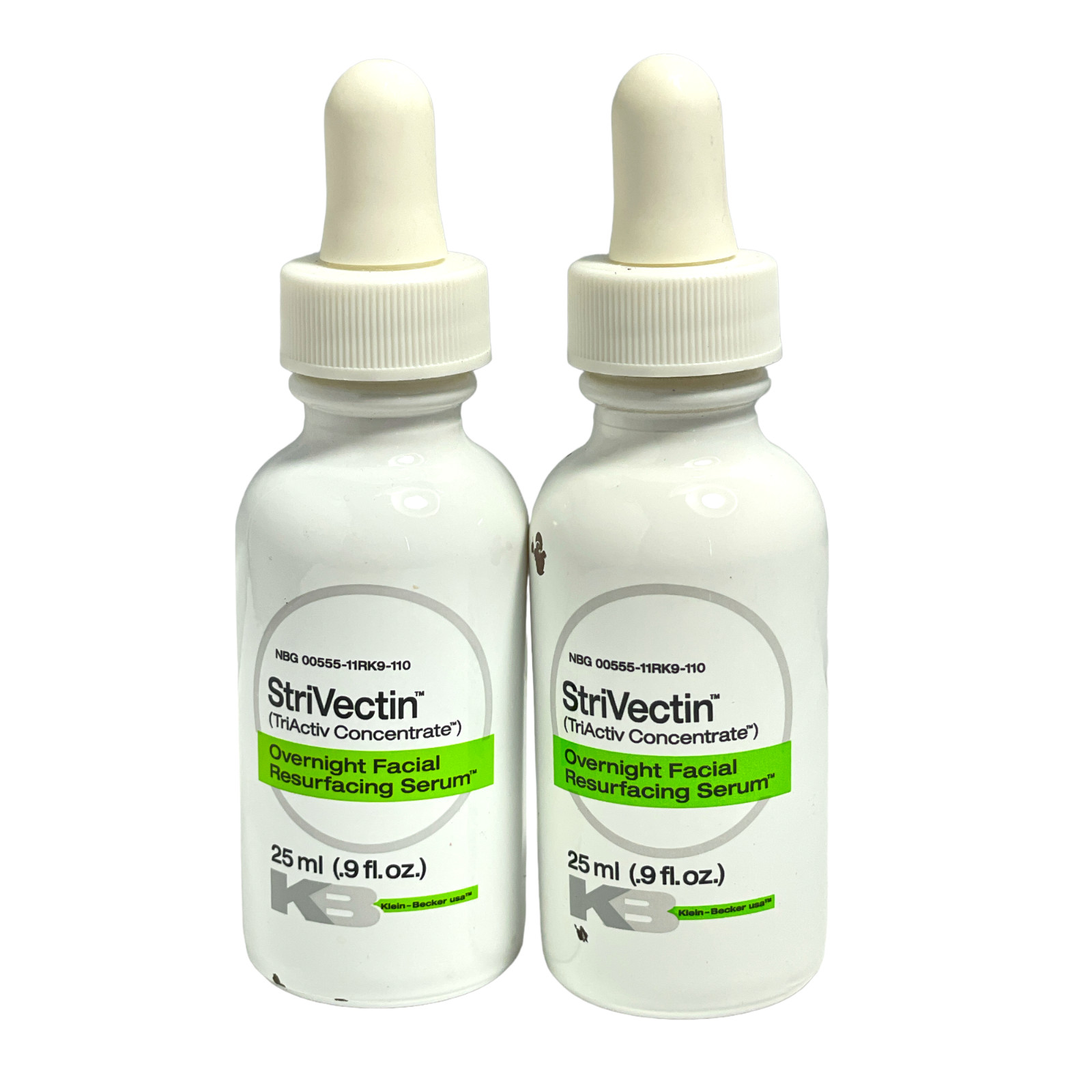StriVectin Overnight Facial Resurfacing Serum 25ml/.9fl.oz. New; LOT OF 2