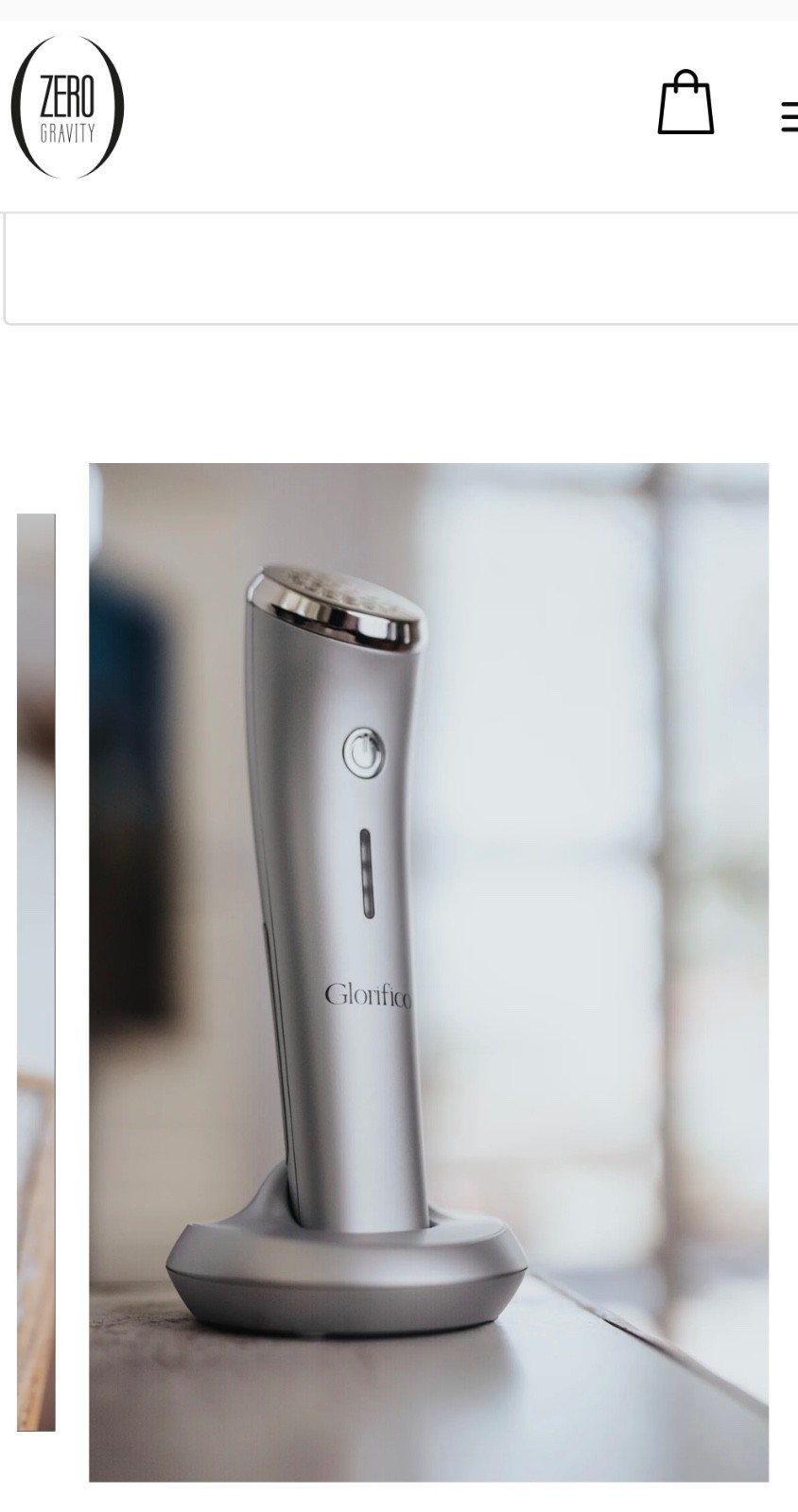 Glorifico Zero Gravity LED infra-red skin therapy with Bonus skin care products