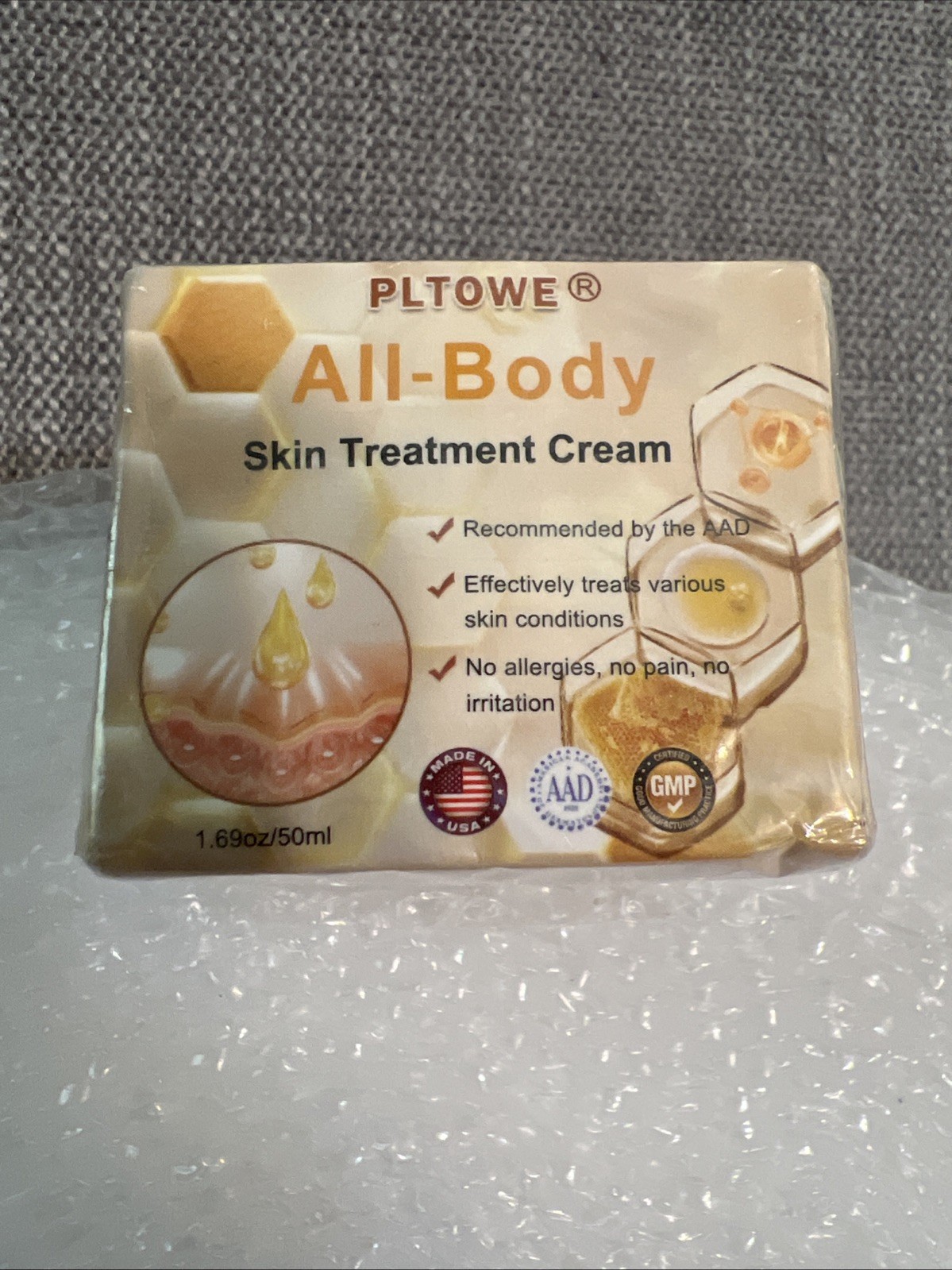 Pltowe Bee Venom All-Body Treatment Cream 50mL Expires 10/2027