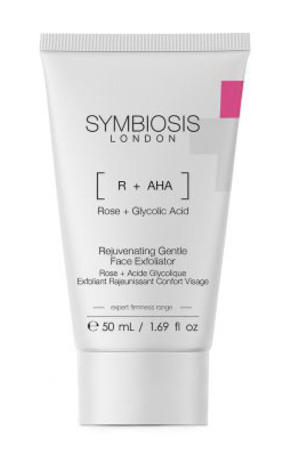 SYMBIOSIS Rose + AHA Glycolic Acid Rejuvenating Exfoliator 1.69 oz 50ml ~ NEW 💖