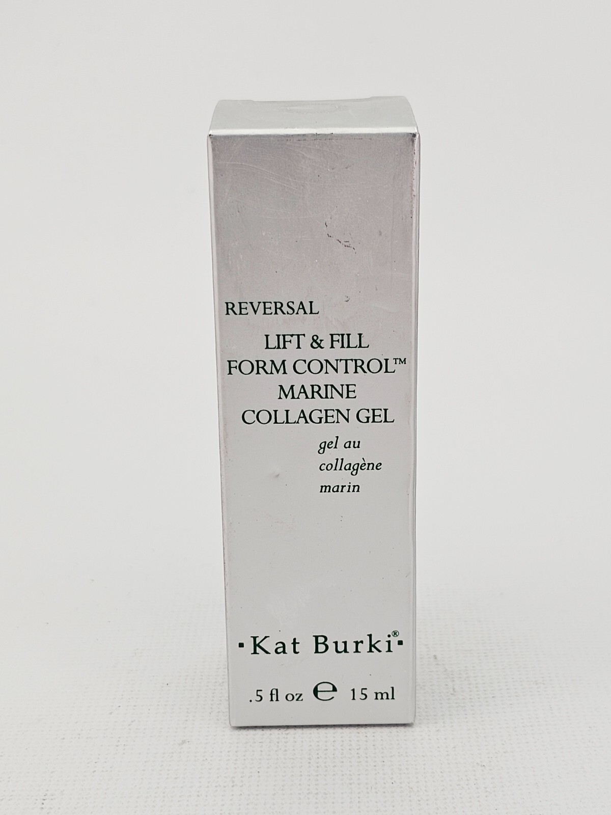 Kat Burki Reversal Lift Fill Form Control Marine Collagen Gel Hyaluronic 0.5 oz