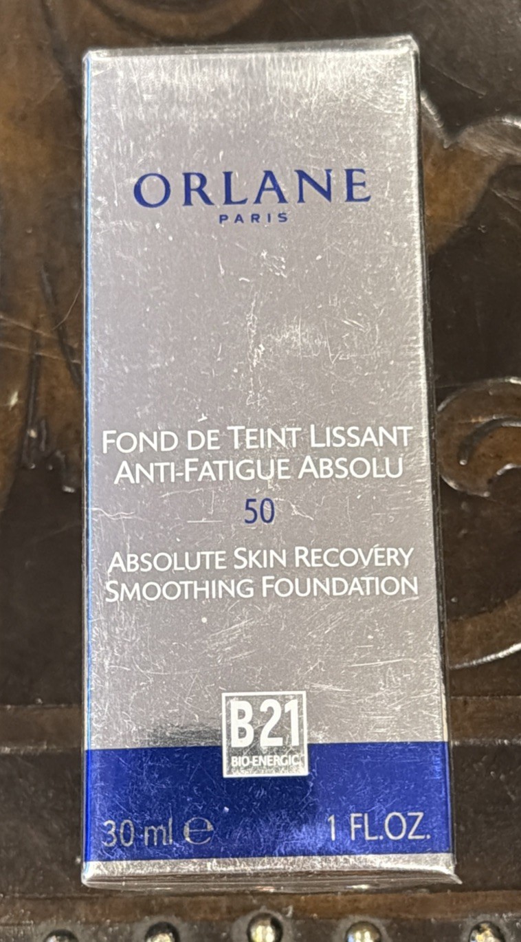 Orlane Paris B21 Absolute Skin Recovery Smoothing Foundation 30ml 1oz NEW SEALED