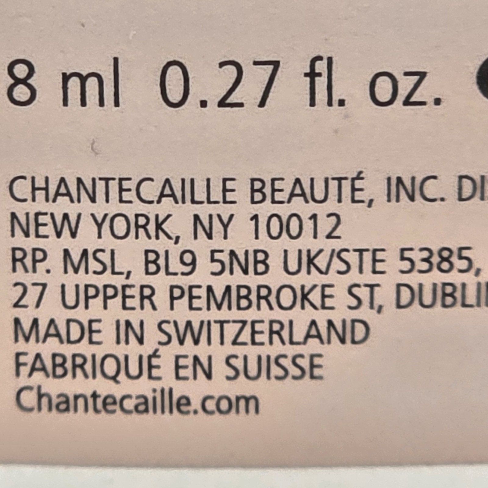 Chantecaille Bio Lifting Neck Cream 8ml|0.27oz Deluxe Travel Size NIB Authentic