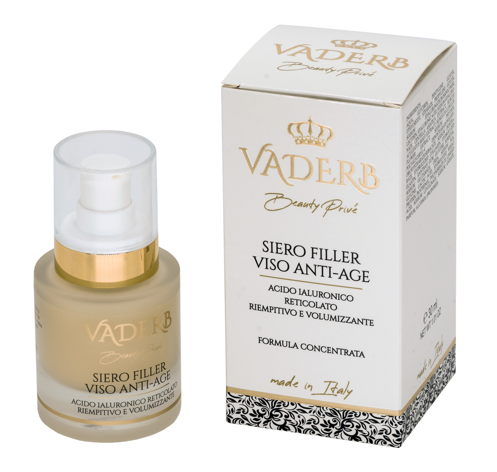 SIERO FILLER VISO ANTI-AGE 30 ML CONCENTRATO RIEMPITIVO RIMPOLPANTE ISTANTANEO