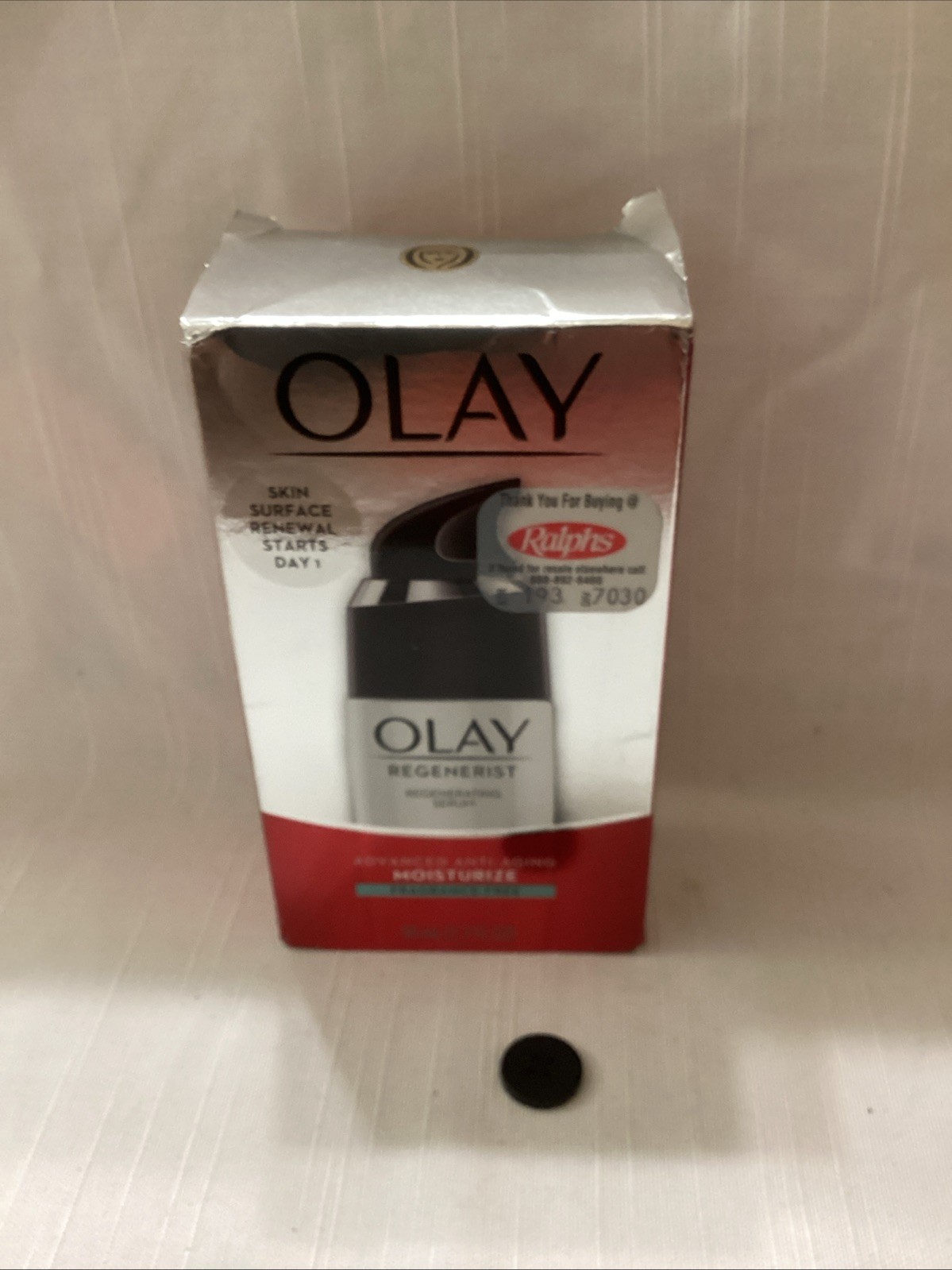 Olay Regenerist Regenerating Serum Moisturize Fragrance-Free 1.7fl Dam Box