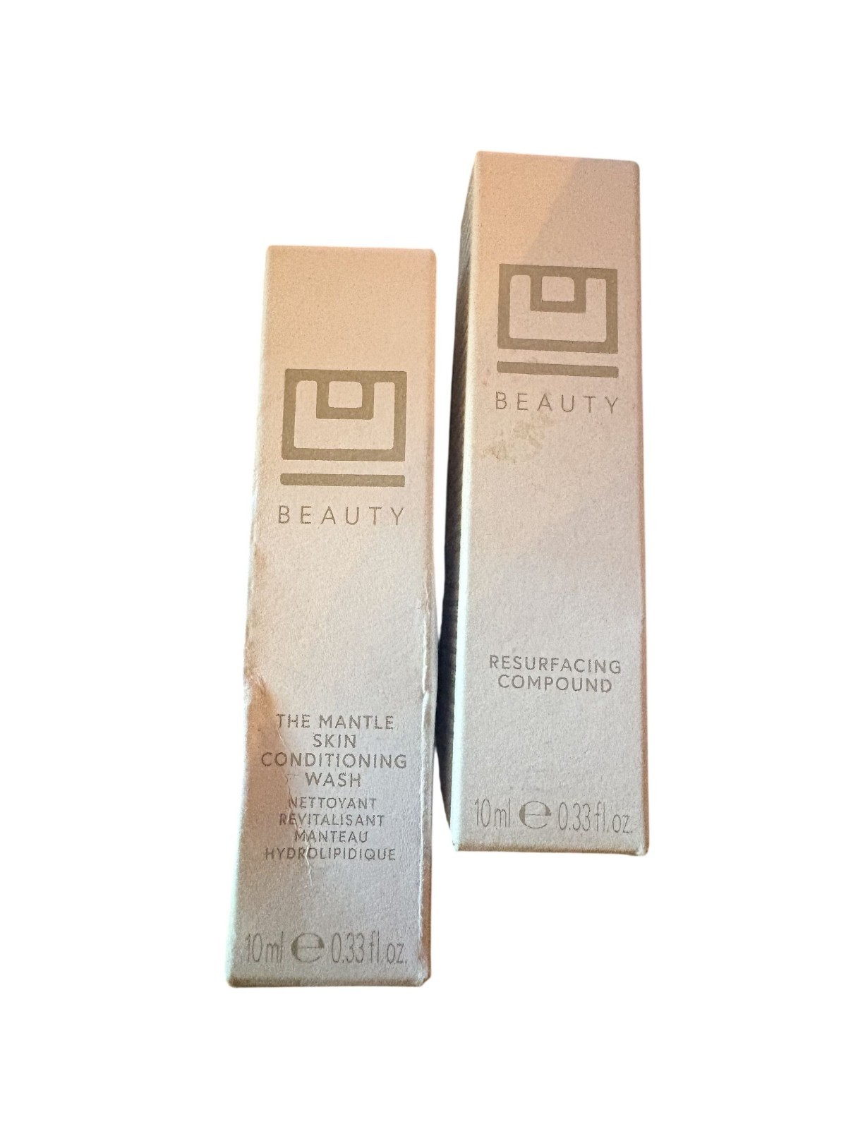 U Beauty Resurfacing Compound + The Mantle Skin Conditioning Wash SAMPLE SIZE