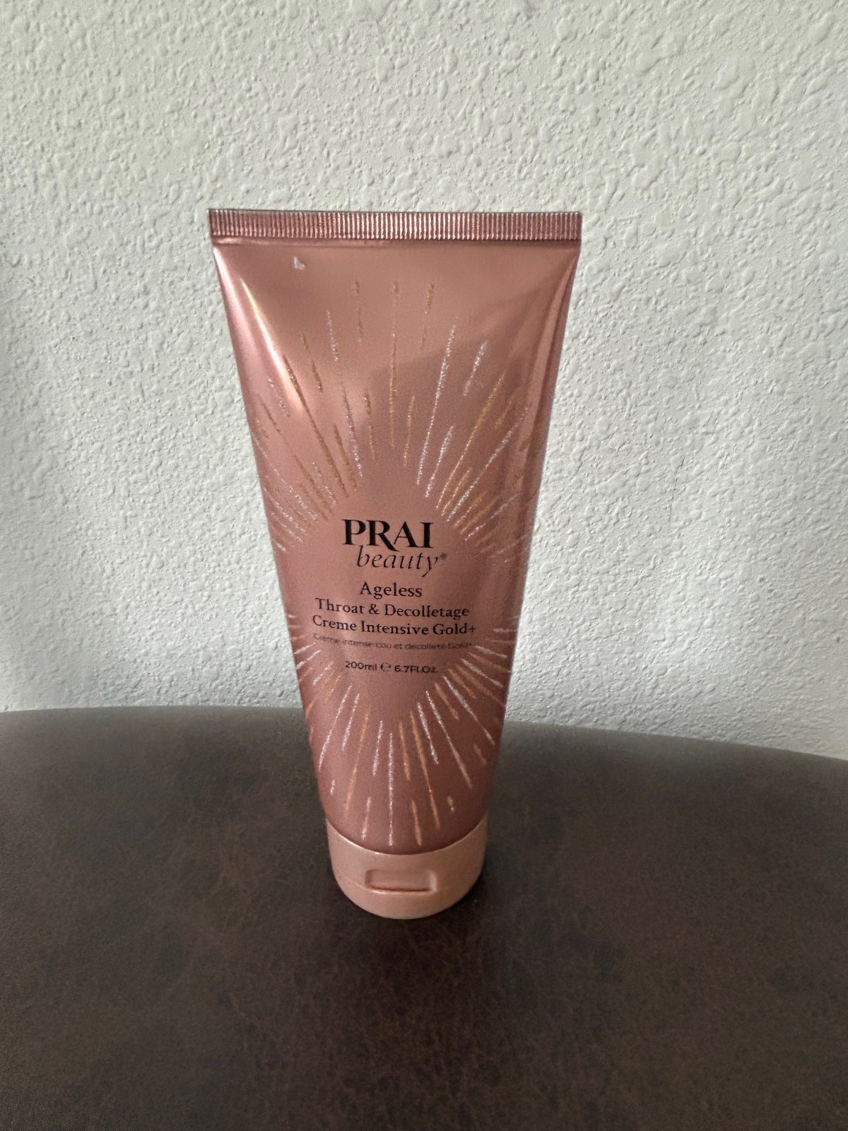 PRAI Beauty Ageless Throat & Decolletage Creme Intensive Gold+ 6.7 oz. Sealed