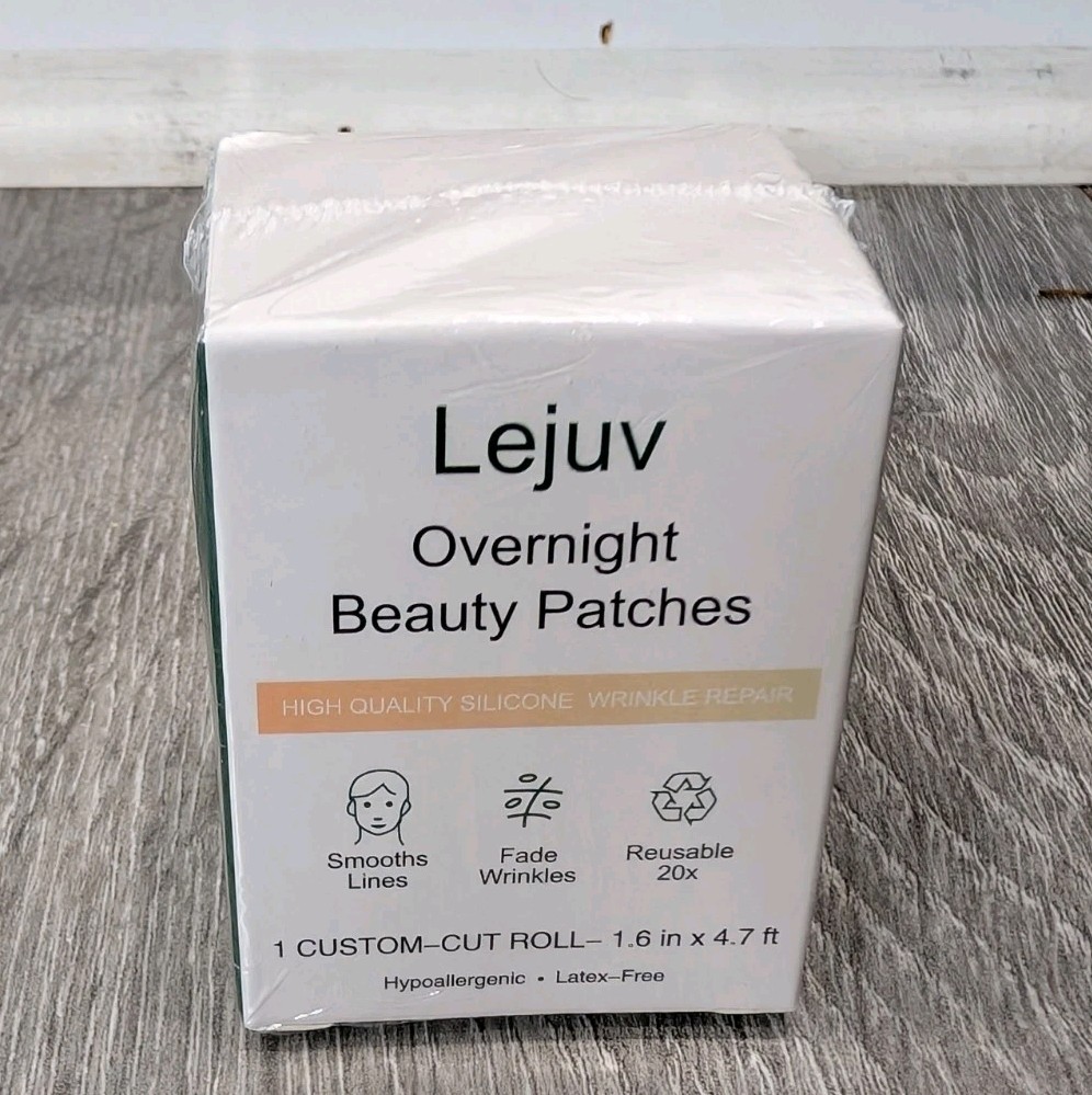 Lejuv Silicone Overnight Beauty Patches (1.6”x 4.7 ft Roll-1.5m)