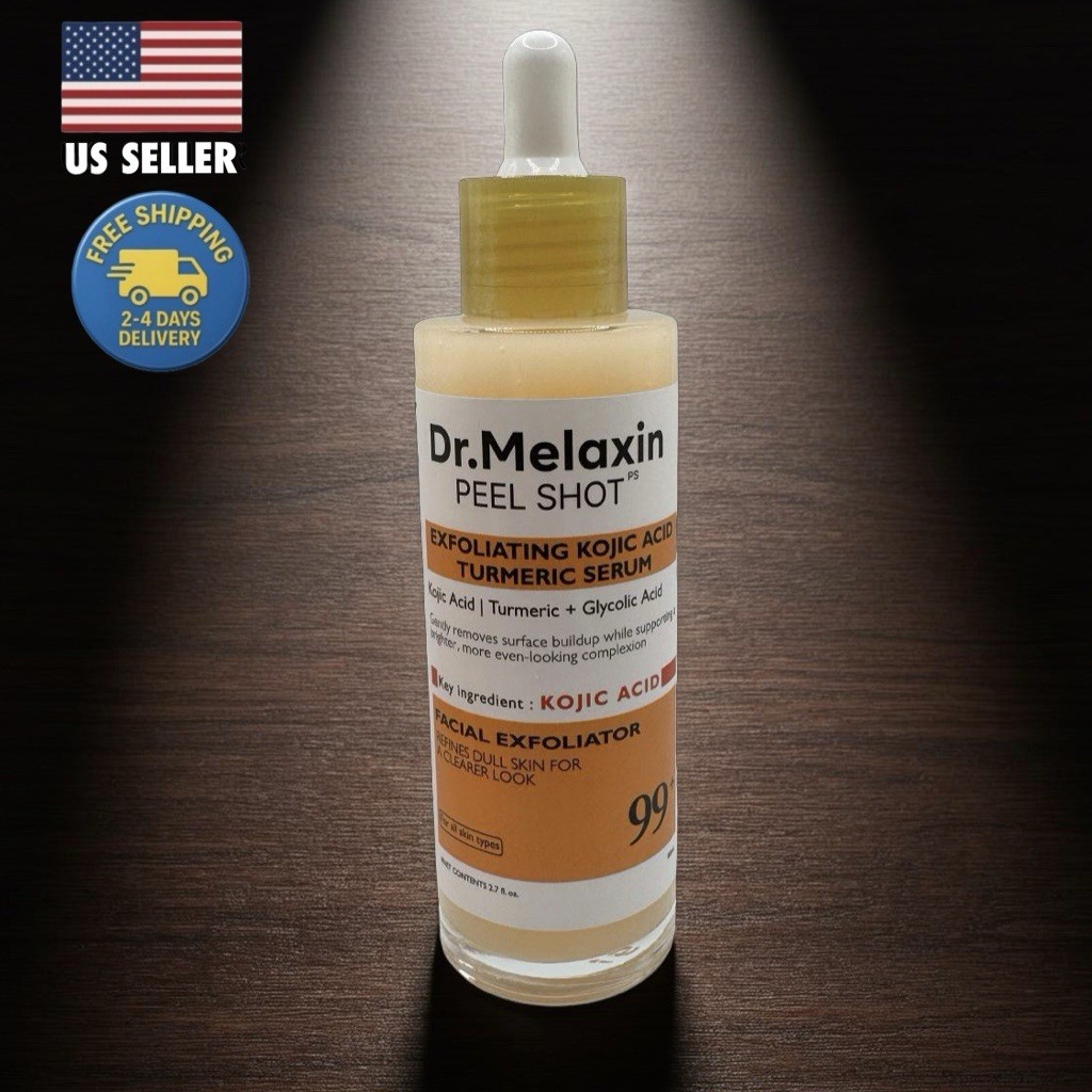 Premium Dr.Melaxin Shot Kojic Peel Acid Turmeric Serum 80ml 2.7fl oz