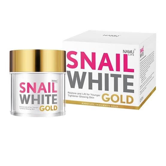 Snail White Gold Facial Cream Anti-aging Cream Snail Secretion by Namu Life 50ml