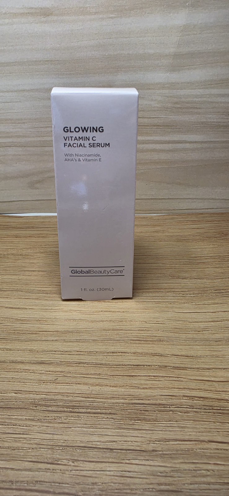 GLOBAL BEAUTY CARE WOMENS GLOWING VIT C FACIAL SERUM WITH NIACINAMIDE AND VIT E