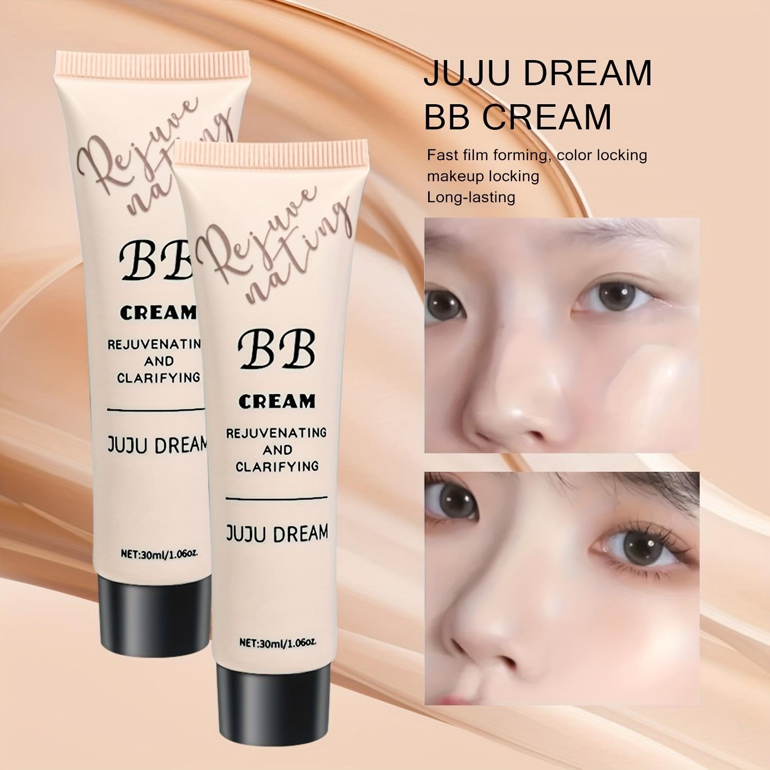 Natural BB Cream Concealer Moisturizing Korean Primer Long Lasting