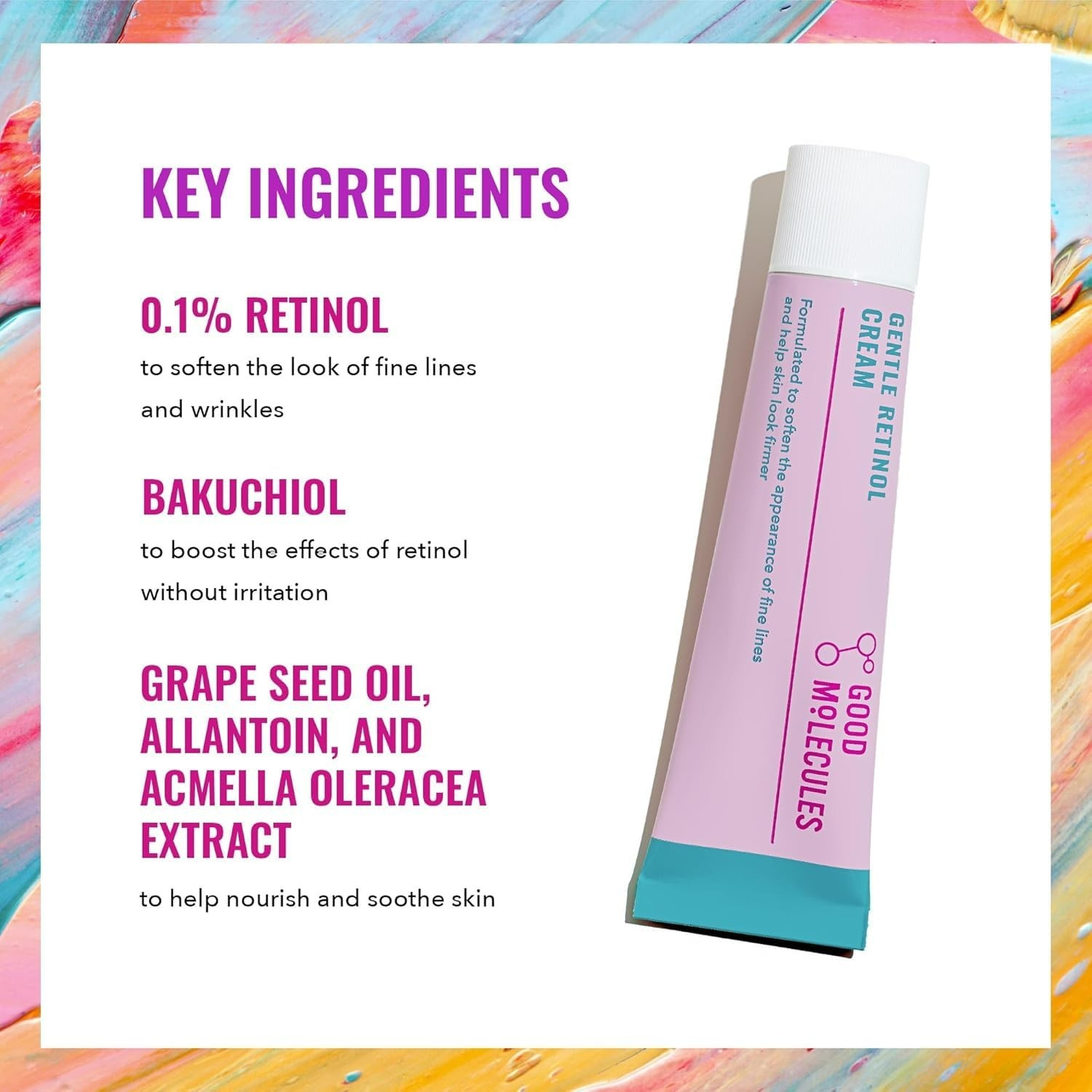 Cruelty-Free Retinol Night Cream – Minimize Wrinkles & Refresh Skin, 1 Fl Oz